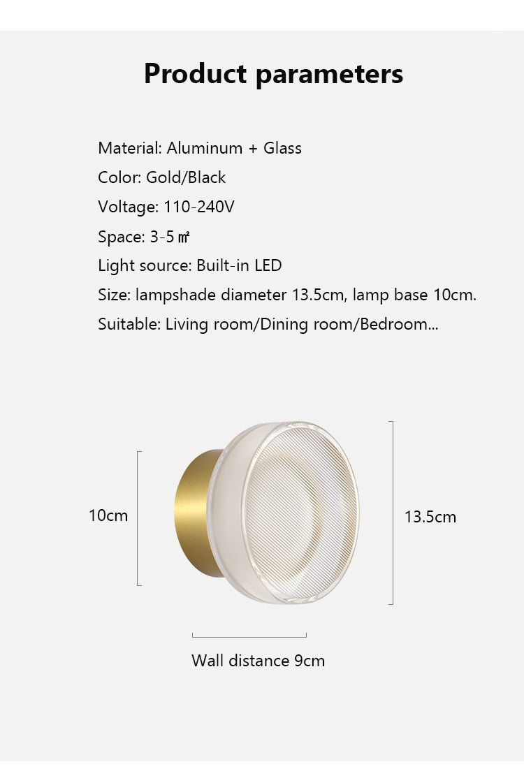 Sieninis šviestuvas "Retro"