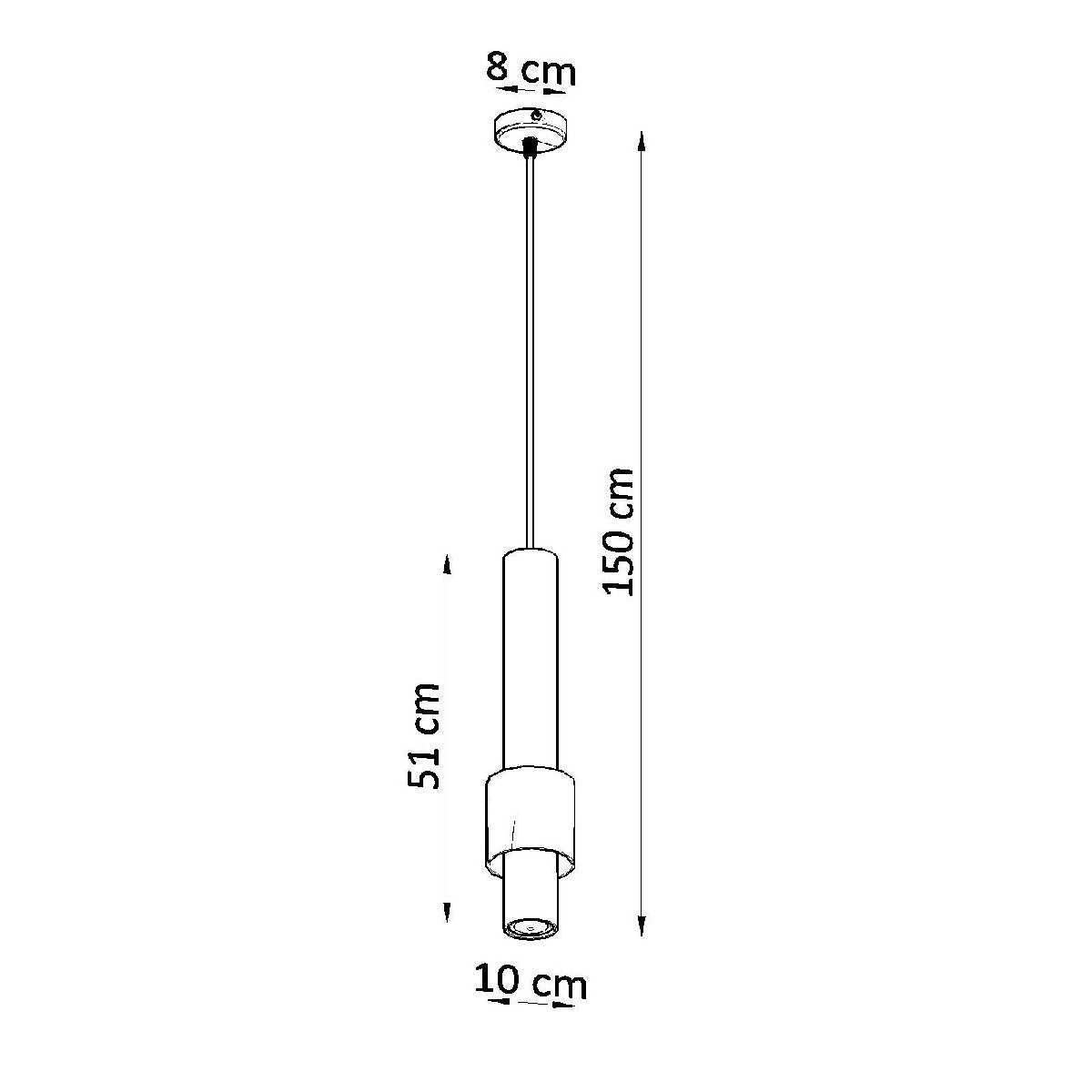 Pakabinamas šviestuvas "Shizar"