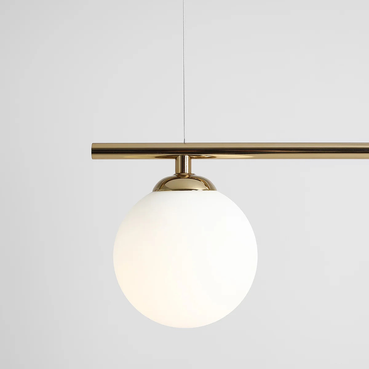 Pakabinamas šviestuvas "Beryl Glass 3 Gold"