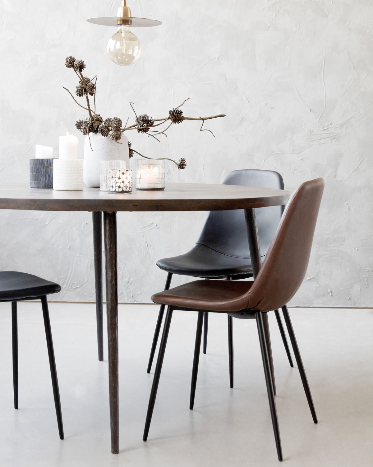 Valgomo kėdė "Found Black"