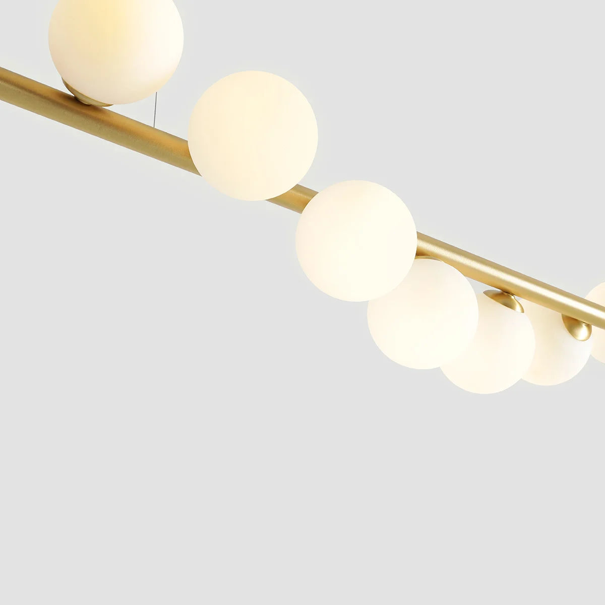 Pakabinamas šviestuvas "Wave 7 Brass"