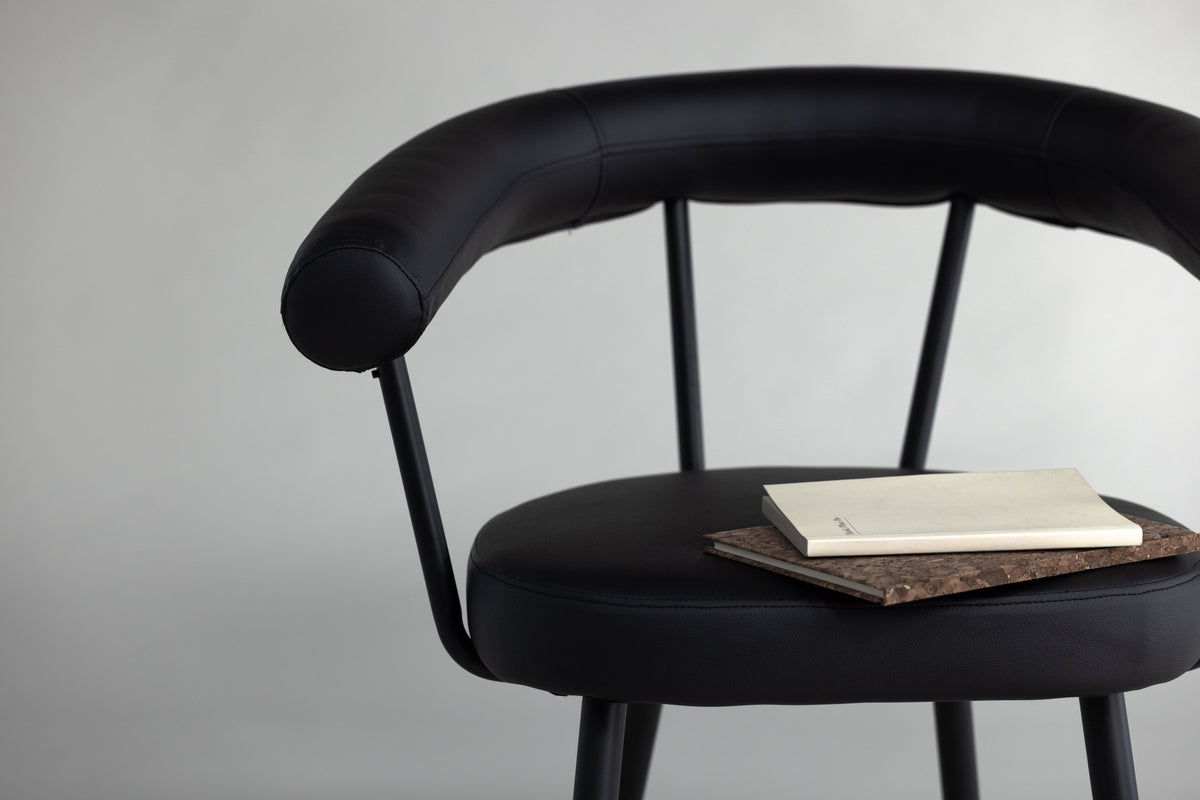 Valgomojo kėdė "Vastera Black"